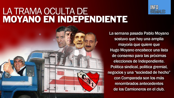 La trama oculta de Moyano en Independiente