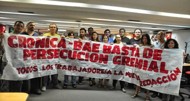 Despiden a dos delegados de Diario BAE Despiden a dos delegados de Diario BAE
