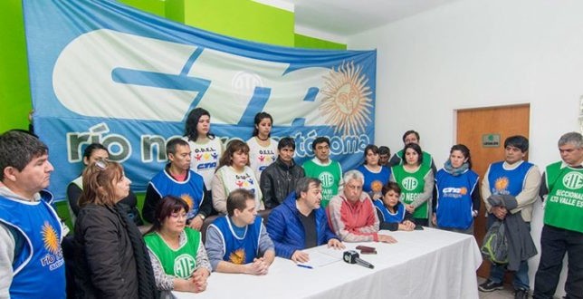 Va al paro la CTA Autónoma en Río Negro contra el ajuste de Macri y Weretilneck Va al paro la CTA Autónoma en Río Negro contra el ajuste de Macri y Weretilneck