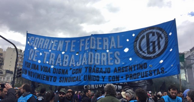 La Corriente Federal pide un paro nacional y un plan de lucha