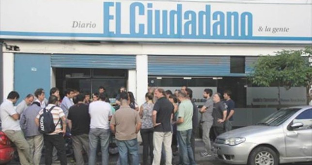 Cierra el diario rosarino El Ciudadano y despide sus 82 trabajadores Cierra el diario rosarino El Ciudadano y despide sus 82 trabajadores