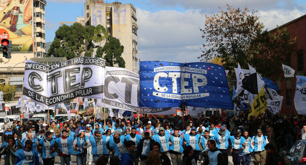 La CTEP dice que los informales no pueden esperar los tiempos de la CGT La CTEP dice que los informales no pueden esperar los tiempos de la CGT