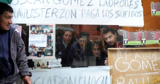 Cerró el tradicional restaurante La Lechería y sus 22 empleados lo ocuparon Cerró el tradicional restaurante La Lechería y sus 22 empleados lo ocuparon