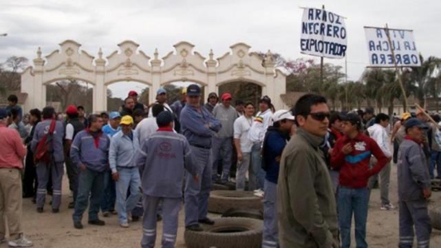 Acampe contra 162 despidos en una electrónica fueguina