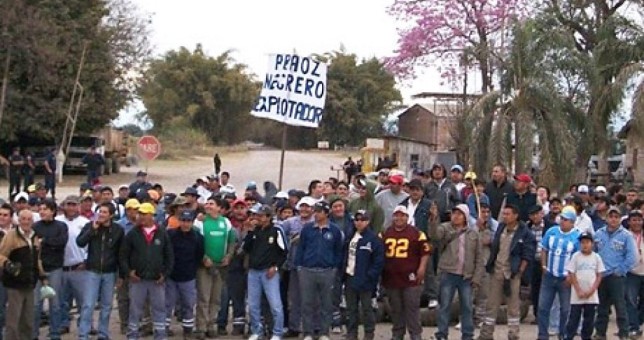 Paro y amenaza de represión en el Ingenio El Tabacal Paro y amenaza de represión en el Ingenio El Tabacal