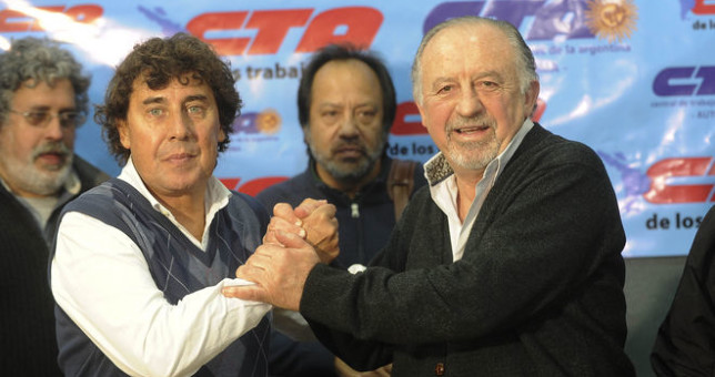 Las dos CTA en alerta, frente al posible veto en Ganancias Las dos CTA en alerta, frente al posible veto en Ganancias