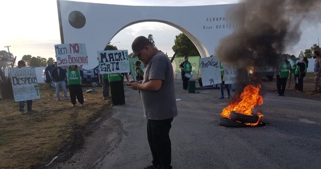 Urgente: Represión y detenidos en un repudio de ATE a Macri Urgente: Represión y detenidos en un repudio de ATE a Macri