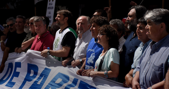 Yasky le pegó a la CGT y consideró que tiene que haber un paro general ya Yasky le pegó a la CGT y consideró que tiene que haber un paro general ya