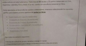 La flexibilización laboral en los supermercados ya no se esconde