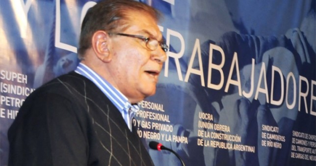Ceñido a la pauta oficial, Pereyra firmó 20% en paritarias Ceñido a la pauta oficial, Pereyra firmó 20% en paritarias