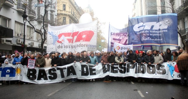Las CTA y más de 50 gremios repudiarán la avanzada macrista contra la justicia laboral Las CTA y más de 50 gremios repudiarán la avanzada macrista contra la justicia laboral