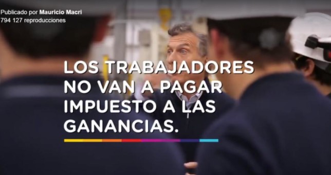 Paga Ganancias medio millón más de trabajadores que en 2015
