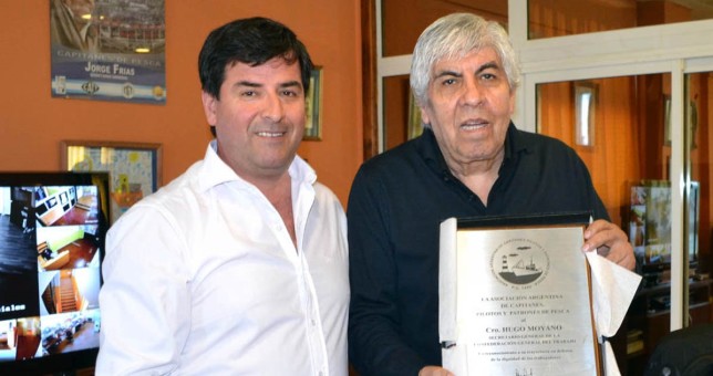 Capitanes de pesca piden a Pablo Moyano al frente de la CGT Capitanes de pesca piden a Pablo Moyano al frente de la CGT