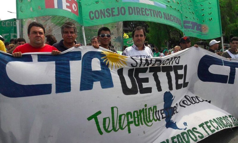 Denuncia ante la OIT y movilización hacia la sede de Telefónica por persecución sindical