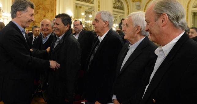 Sindicalistas entre los invitados del Gobierno para el anuncio del paquete de reformas Sindicalistas entre los invitados del Gobierno para el anuncio del paquete de reformas