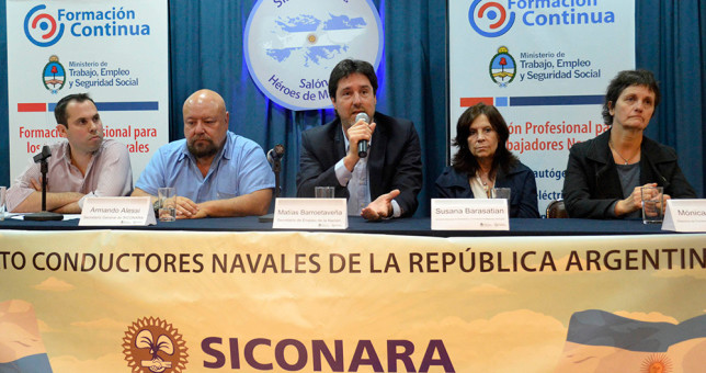 Conductores navales negaron ir hacia una reducción de salarios en el sector Conductores navales negaron ir hacia una reducción de salarios en el sector