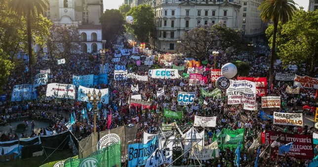 El rechazo a las reformas se sintió fuerte en las provincias El rechazo a las reformas se sintió fuerte en las provincias