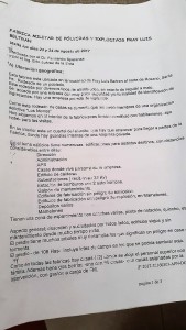 COPIA DEL INFORME DE AUDITORIA DONDE SUGIERE SEMBRAR SOJA EN EL PREDIO DE FM