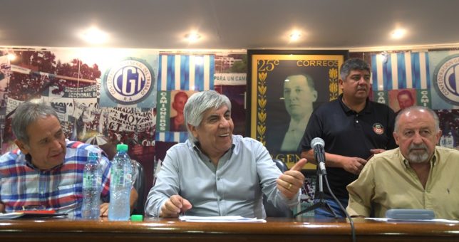 Moyano denunciará ante la OIT “persecuciones” del Estado contra el sindicalismo Moyano denunciará ante la OIT “persecuciones” del Estado contra el sindicalismo