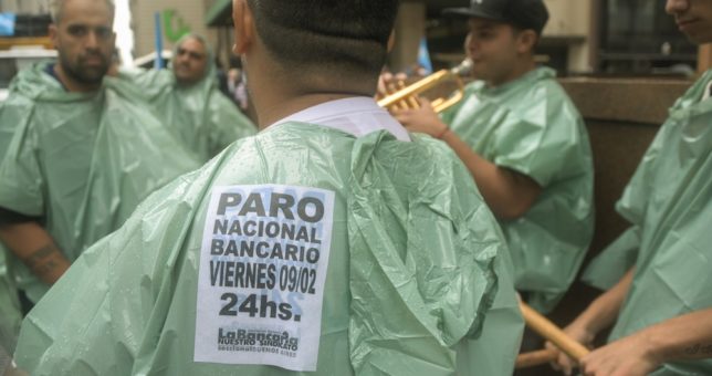 Se siente con fuerza el paro bancario Se siente con fuerza el paro bancario