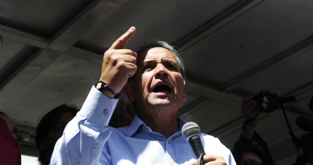 “Lo importante es tener un programa en contra de la política de este gobierno” “Lo importante es tener un programa en contra de la política de este gobierno”
