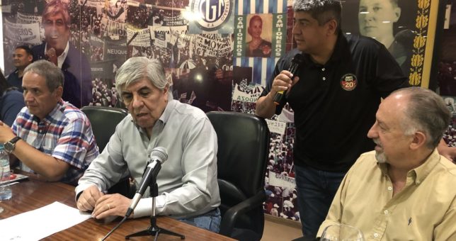 “Gorila ultradespreciable”, la respuesta de Moyano a Amadeo “Gorila ultradespreciable”, la respuesta de Moyano a Amadeo