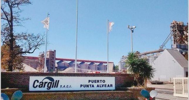 Contra los despidos, Aceiteros paralizan las plantas santafecinas de Cargill Contra los despidos, Aceiteros paralizan las plantas santafecinas de Cargill