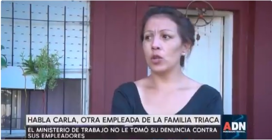 Otra empleada de los Triaca denunció malos tratos, persecución y despido ilegal
