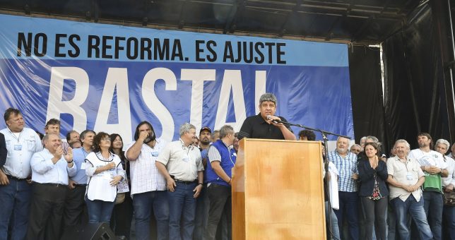 “Firmar por el 15% por presión del Gobierno es un error” “Firmar por el 15% por presión del Gobierno es un error”