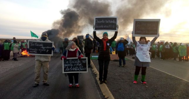 Los estatales rechazaron la propuesta de la provincia y sigue el caos en Chubut