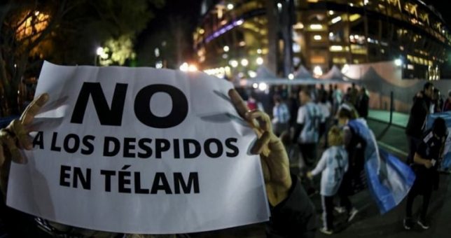 Fiscal pidió la reincorporación de los 354 despedidos de Télam Fiscal pidió la reincorporación de los 354 despedidos de Télam