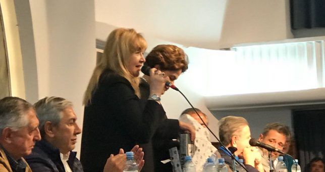 Noe Ruiz trató de bajar la tensión entre la cúpula de la CGT y el movimiento de mujeres Noe Ruiz trató de bajar la tensión entre la cúpula de la CGT y el movimiento de mujeres