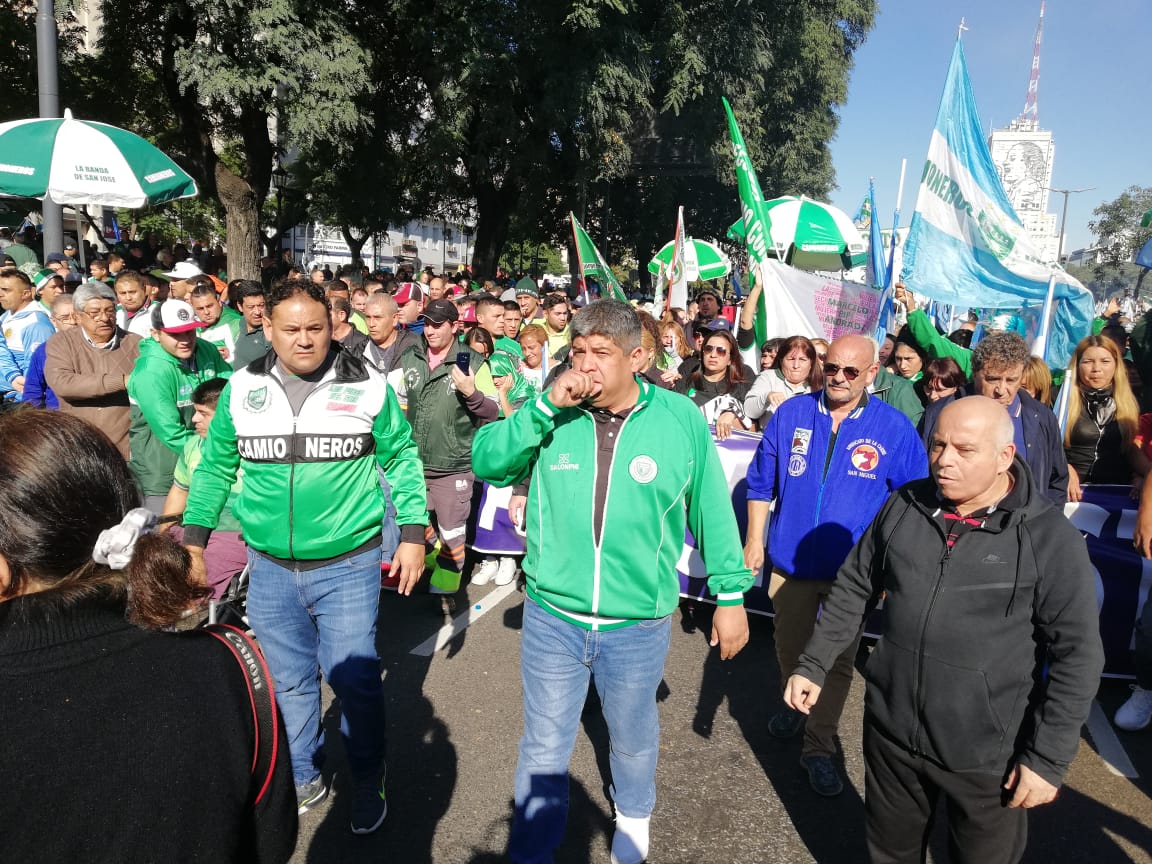 Pablo Moyano evalúa una huelga nacional de Camioneros por los ataques al gremio