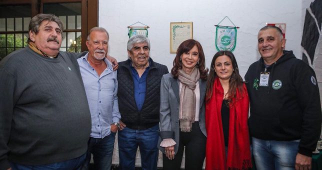 Moyano y CFK cerraron una grieta de 7 años Moyano y CFK cerraron una grieta de 7 años