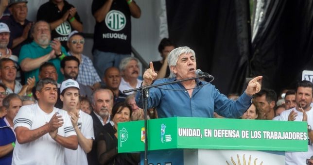 Por primera vez en 14 años, la CGT dejará de estar bajo la influencia de Moyano