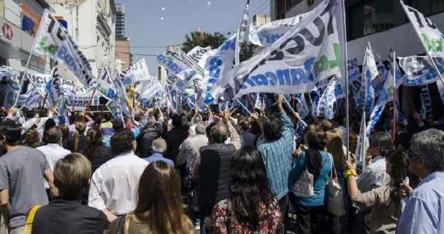 La Bancaria también para y moviliza y crece la rebelión contra el Presupuesto 2019 La Bancaria también para y moviliza y crece la rebelión contra el Presupuesto 2019