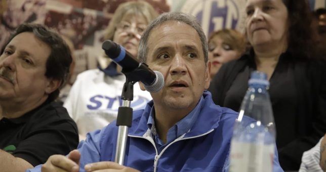 Palazzo pidió reaperuta de paritarias y actualizar los salarios todos los meses Palazzo pidió reaperuta de paritarias y actualizar los salarios todos los meses