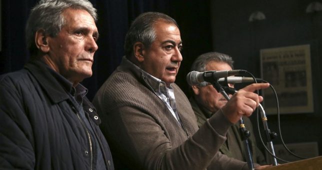 La CGT va a la justicia contra el tarifazo, amenaza con otro paro y por ahora no reemplaza a Schmid La CGT va a la justicia contra el tarifazo, amenaza con otro paro y por ahora no reemplaza a Schmid