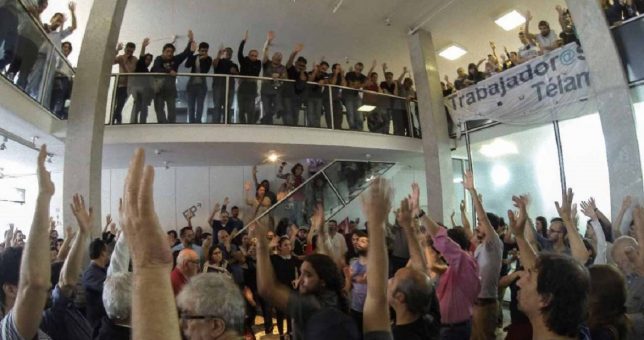 Avanza el proyecto que declara la emergencia en los medios y suspende los despidos en Telam Avanza el proyecto que declara la emergencia en los medios y suspende los despidos en Telam
