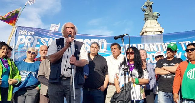 La CTA Perón para y se moviliza cuando se trate el presupuesto La CTA Perón para y se moviliza cuando se trate el presupuesto
