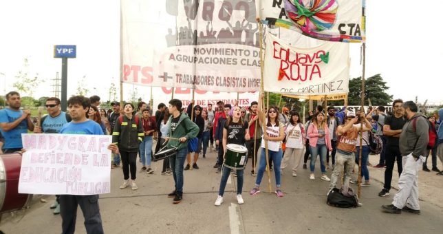Cooperativistas movilizaron para denunciar que las tarifas ponen en riesgo su continuidad laboral