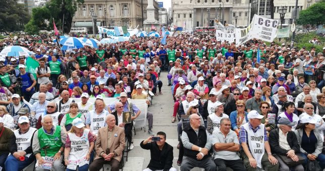 Se conformó el primer sindicato de pasivos y se lanza a agremiar a 6,8 millones de jubilados