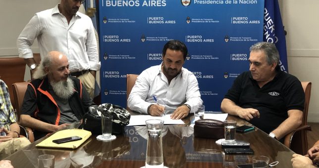 Gremios lograron una clásula antidespidos en la licitación del puerto de Buenos Aires