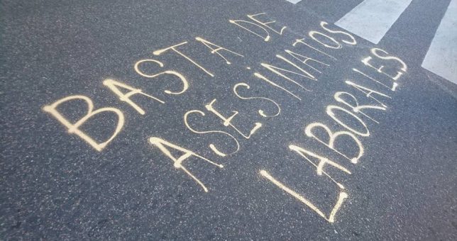 En Argentina fallece un trabajador cada 20 horas a causa de asesinatos laborales