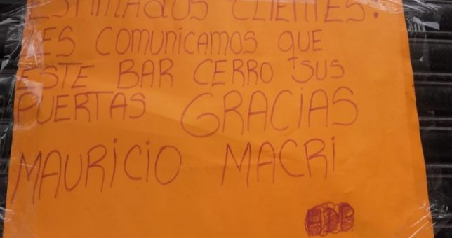 Cerró “Los Compañeros”, otro histórico bar porteño que no resistió a la crisis Cerró “Los Compañeros”, otro histórico bar porteño que no resistió a la crisis