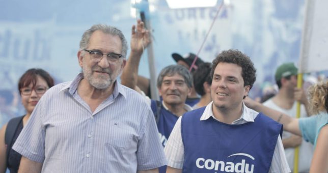 Docentes universitarios exigen la actualización paritaria 2018