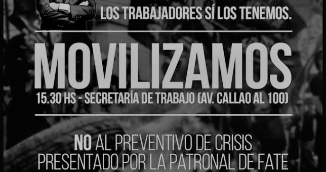 FATE…crisis o avivada? FATE…crisis o avivada?