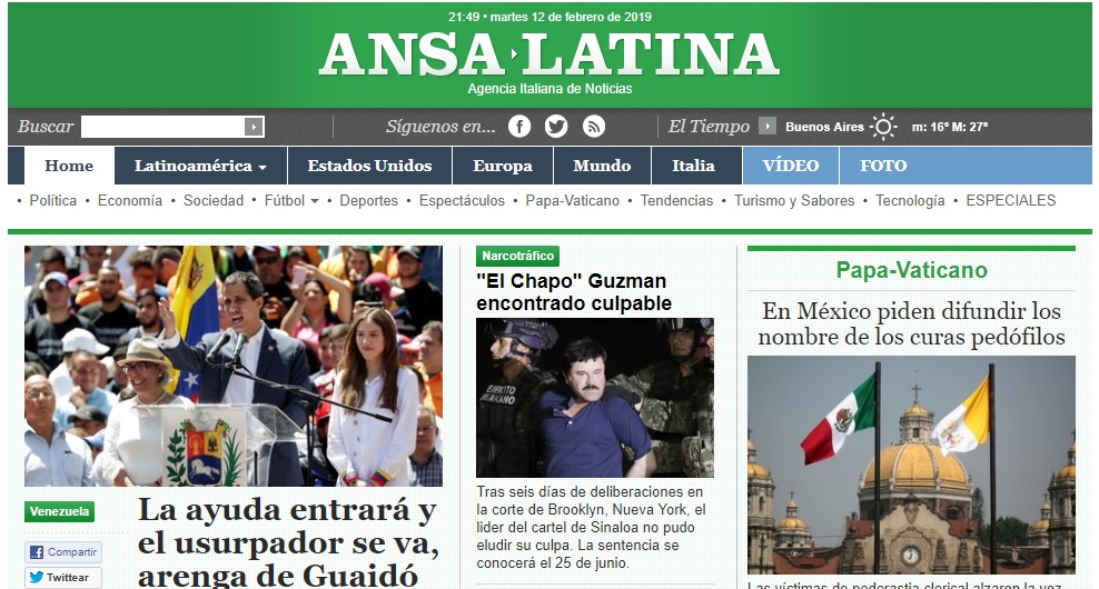 La agencia de noticias italiana ANSA despidió más de la mitad de su redacción en Argentina
