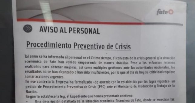 Sólo en febrero, 24 Pymes rosarinas pidieron procedimiento preventivo de crisis Sólo en febrero, 24 Pymes rosarinas pidieron procedimiento preventivo de crisis