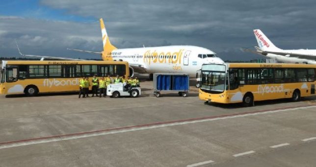 Flybondi quiebra la lógica aeronáutica y lanza un sólo convenio para todos sus empleados Flybondi quiebra la lógica aeronáutica y lanza un sólo convenio para todos sus empleados